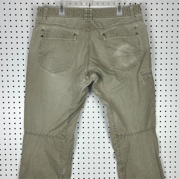 Kuhl‎ Outkast Chino Outdoor Pants Men 38x32 Khaki Tan Patina Dye Tactical Casual - Picture 4 of 9